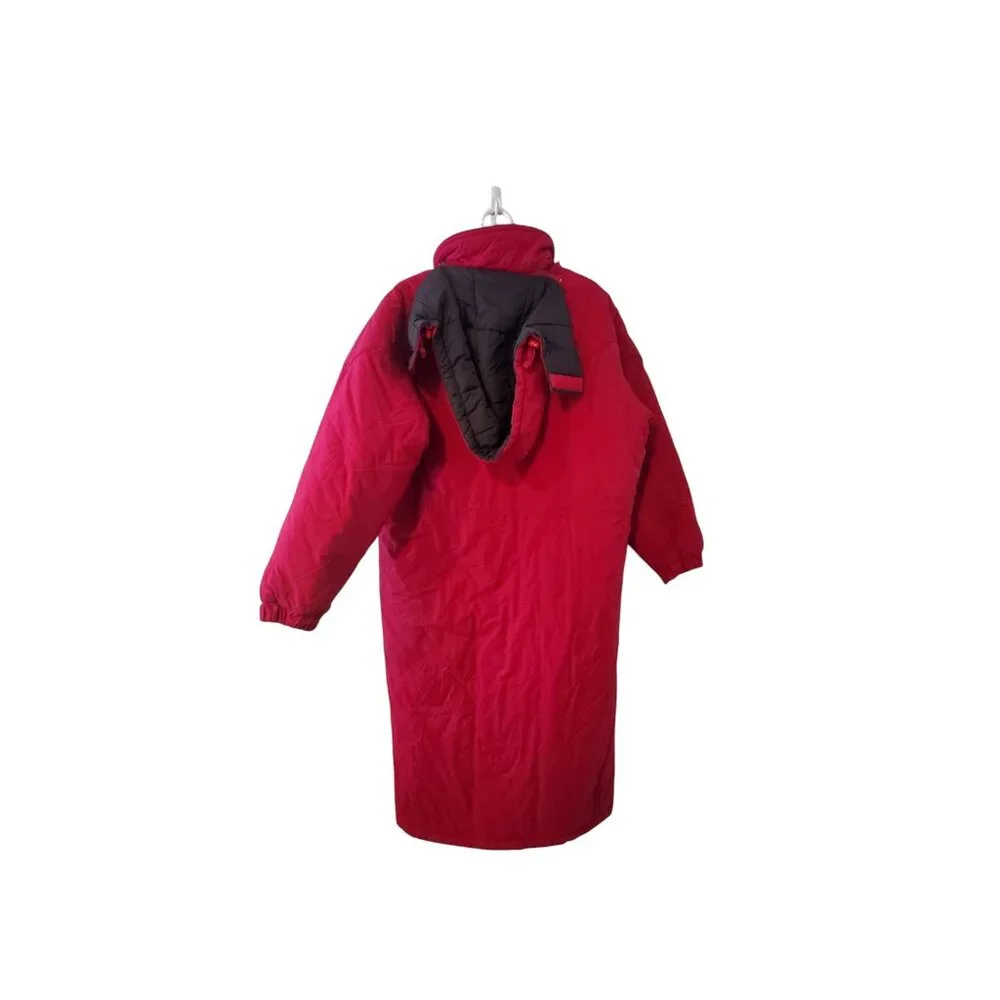 LL Bean coat womens Medium Petite MP long vintage hood thinsulate